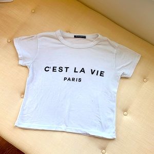 C’est la vie Brandy Melville tee